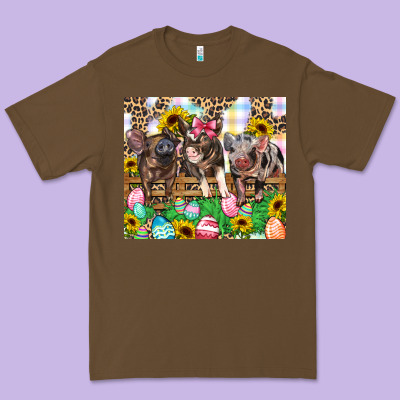 Easter Farm Animals Happy Easter Day Premium Tee Designed By Cowgirlartshop