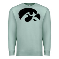 Seafoam university of iowa athletics teams gear Premium Sweatshirt - linhVisuals