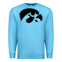 Ocean Blue university of iowa athletics teams gear Premium Sweatshirt - linhVisuals