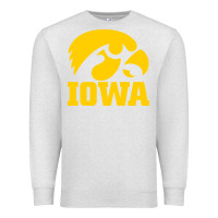 Oatmeal Heather university of iowa athletics teams gear Premium Sweatshirt - linhVisuals
