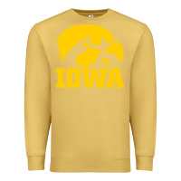 Antique Gold university of iowa athletics teams gear Premium Sweatshirt - linhVisuals