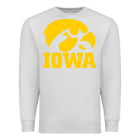 Dove Grey university of iowa athletics teams gear Premium Sweatshirt - linhVisuals