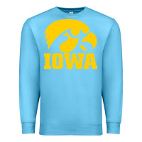 Ocean Blue university of iowa athletics teams gear Premium Sweatshirt - linhVisuals