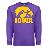 Purple university of iowa athletics teams gear Premium Sweatshirt - linhVisuals