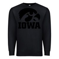 Black university of iowa athletics teams gear Premium Sweatshirt - linhVisuals