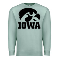 Seafoam university of iowa athletics teams gear Premium Sweatshirt - linhVisuals