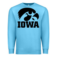 Ocean Blue university of iowa athletics teams gear Premium Sweatshirt - linhVisuals