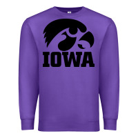 Purple university of iowa athletics teams gear Premium Sweatshirt - linhVisuals