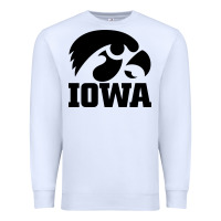 White university of iowa athletics teams gear Premium Sweatshirt - linhVisuals