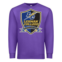 Purple lehman college lightning Premium Sweatshirt - linhVisuals
