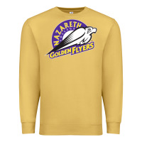Antique Gold nazareth college golden Premium Sweatshirt - linhVisuals