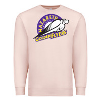Pale Pink nazareth college golden Premium Sweatshirt - linhVisuals