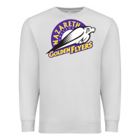 Dove Grey nazareth college golden Premium Sweatshirt - linhVisuals