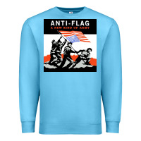 Ocean Blue #anti flag new kind army tour 2022 Premium Sweatshirt - linhVisuals