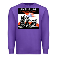 Purple #anti flag new kind army tour 2022 Premium Sweatshirt - linhVisuals