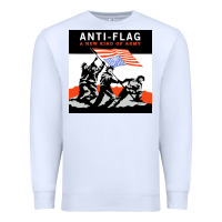 White #anti flag new kind army tour 2022 Premium Sweatshirt - linhVisuals