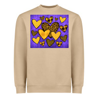 Mushroom team spirit color purple and gold Heavyweight Sweatshirt - JahusDesignShop