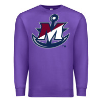 Purple suny maritime college Premium Sweatshirt - linhVisuals