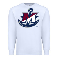 White suny maritime college Premium Sweatshirt - linhVisuals