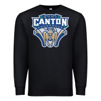 Black suny canton Premium Sweatshirt - linhVisuals