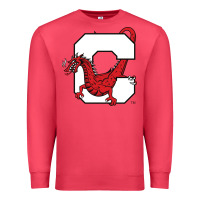 Cardinal suny cortland red dragons Premium Sweatshirt - linhVisuals