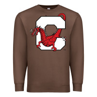 Chestnut suny cortland red dragons Premium Sweatshirt - linhVisuals