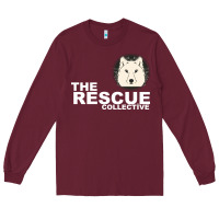 Burgundy the rescue collective Long Sleeve Tee - Bettercallsaul