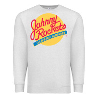 Oatmeal Heather johnny rockets Premium Sweatshirt - linhVisuals