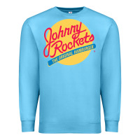Ocean Blue johnny rockets Premium Sweatshirt - linhVisuals