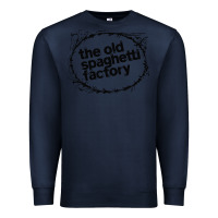 Navy old spaghetti factory Premium Sweatshirt - linhVisuals