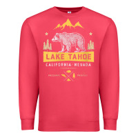 Cardinal womens lake tahoe national park california nevada vintage bear men v n Premium Sweatshirt - linhVisuals