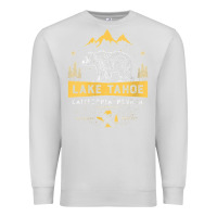 Dove Grey womens lake tahoe national park california nevada vintage bear men v n Premium Sweatshirt - linhVisuals