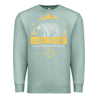 Seafoam womens lake tahoe national park california nevada vintage bear men v n Premium Sweatshirt - linhVisuals