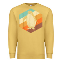 Antique Gold penguin retro vintage style penguin Premium Sweatshirt - linhVisuals