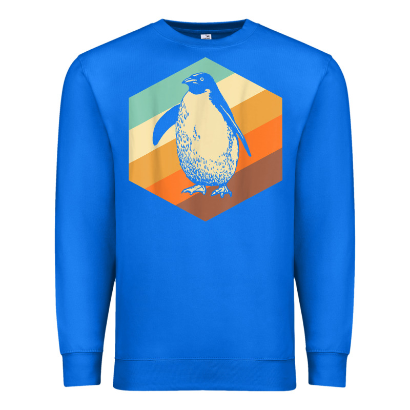 Penguin Retro Vintage Style Penguin Premium Sweatshirt by linhVisuals | Teevron
