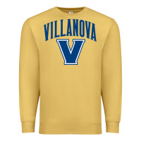 Antique Gold villanova university Premium Sweatshirt - linhVisuals