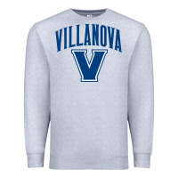 Heather Grey villanova university Premium Sweatshirt - linhVisuals
