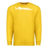 Lemon musky pine forest fishing angler Premium Sweatshirt - linhVisuals
