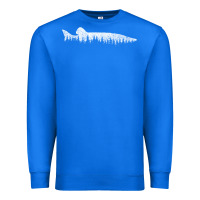 True Royal musky pine forest fishing angler Premium Sweatshirt - linhVisuals