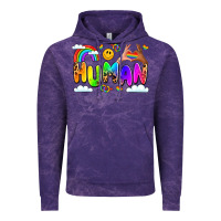 Cloud Purple human pride Vintage Hoodie - LillyAllenDesigns