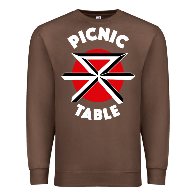Picnic Table Parody Premium Sweatshirt by linhVisuals | Teevron