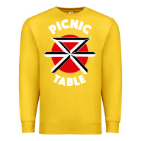 Lemon picnic table parody Premium Sweatshirt - linhVisuals