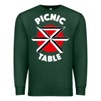 Sports Green picnic table parody Premium Sweatshirt - linhVisuals
