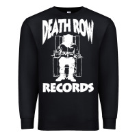 Black death row records Premium Sweatshirt - linhVisuals