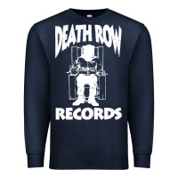 Navy death row records Premium Sweatshirt - linhVisuals