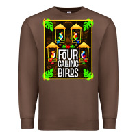 Chestnut four calling birds Premium Sweatshirt - linhVisuals