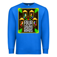 True Royal four calling birds Premium Sweatshirt - linhVisuals
