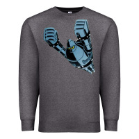 Charcoal Heather gigantor tetsujin Premium Sweatshirt - linhVisuals