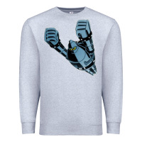 Heather Grey gigantor tetsujin Premium Sweatshirt - linhVisuals