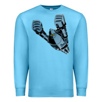Ocean Blue gigantor tetsujin Premium Sweatshirt - linhVisuals